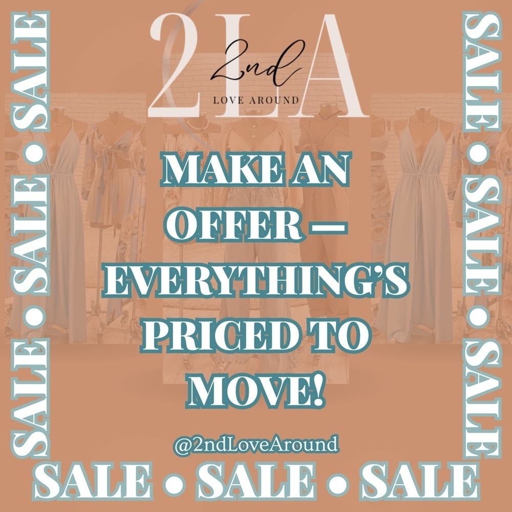 💥 Closet Clear-Out Sale — ALL Reasonable Offers Accepted! 💥